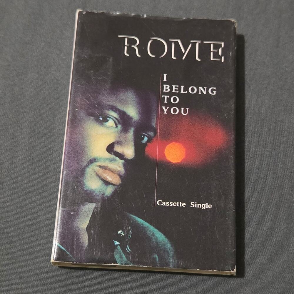 Vtg 1997 Rome I Belong To You Maxi Single Cassette Tape